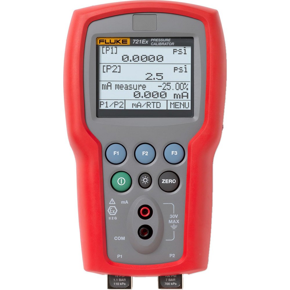 Fluke - The 721Ex can be configured by selecting either a 16 PSI (1.1 ...