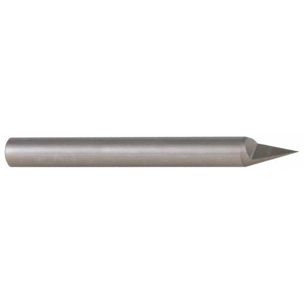 3/8" Diam Single 90° Conical Point End Solid Carbide Split-End Blank