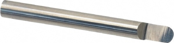 1/4" Diam Single Full Radius End Solid Carbide Split-End Blank