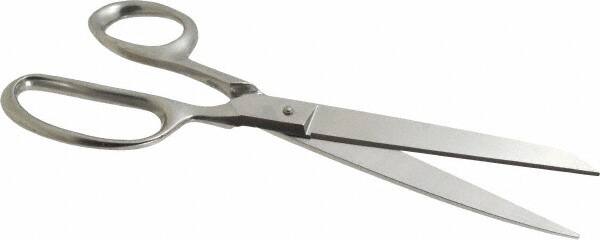 Shears: 9" OAL, 4-1/4" LOC, Stainless Steel Blades