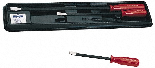 Mayhew 24" OAL Screwdriver Pry Bar - Curved Blade | Part #40109