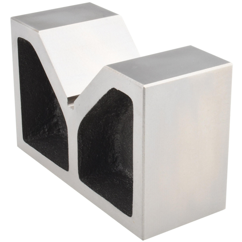 V-Block: 3-17/32" Max Capacity, 90° V Angle