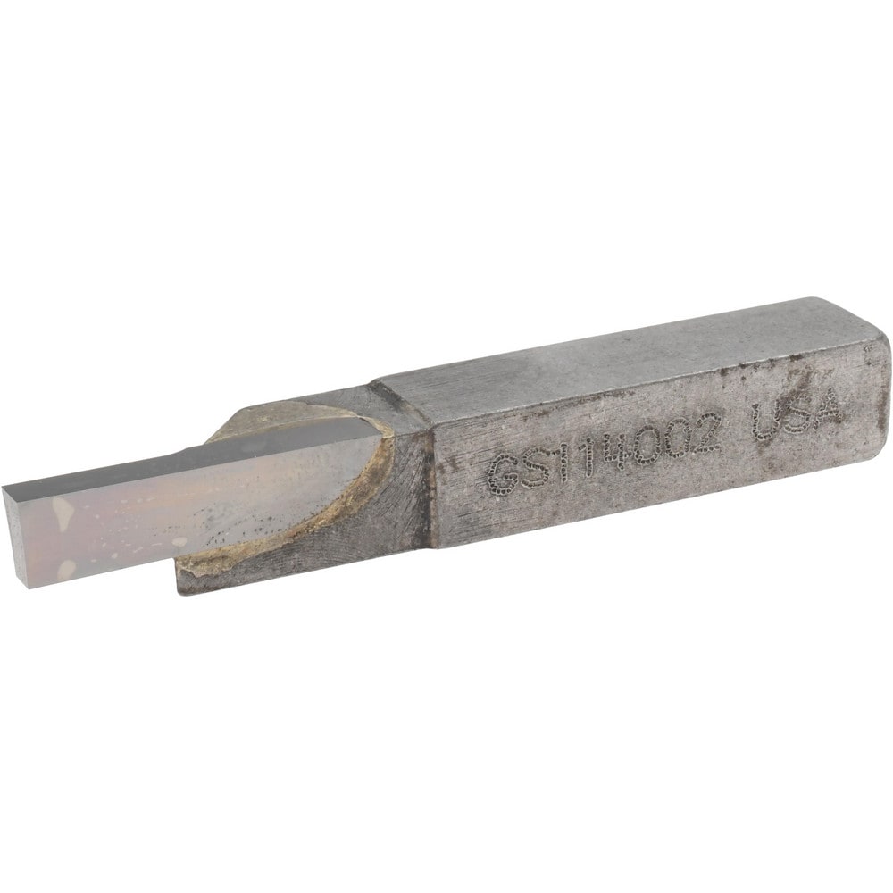 Single-Point Tool Bit: GS-114002, 3/8" Shank Height, 3/8" Shank Width, Micrograin Solid Carbide Tip, Neutral