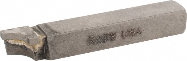 Accupro ACC-RAD8 2-1/2 Inch Long, 1/4 Inch Radius, Right Hand, Concave, RAD Style Radius Cutting Tool Bit Image