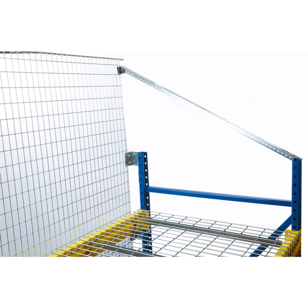 Panel Rack Guards Folding Guard - Pallet Rack Panels: Panel Type: Back Panel; Length ...