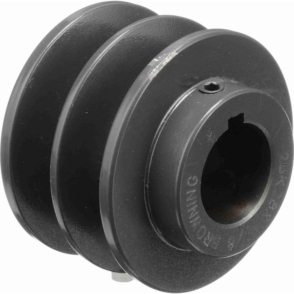 Browning 2BK34X 1 1/8 1-1/8" Bore Diam, 3.55" OD, Finished Bore Two Groove Sheave Image