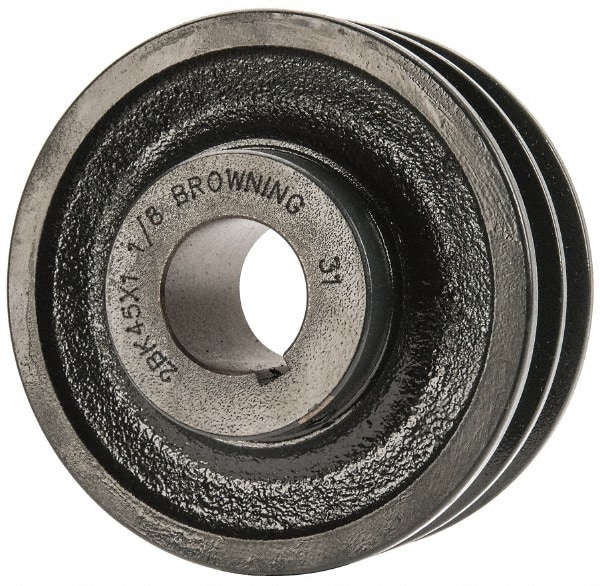 Browning 2BK45X 1 1/8 1-1/8" Bore Diam, 4-1/4" OD, Finished Bore Two Groove Sheave Image