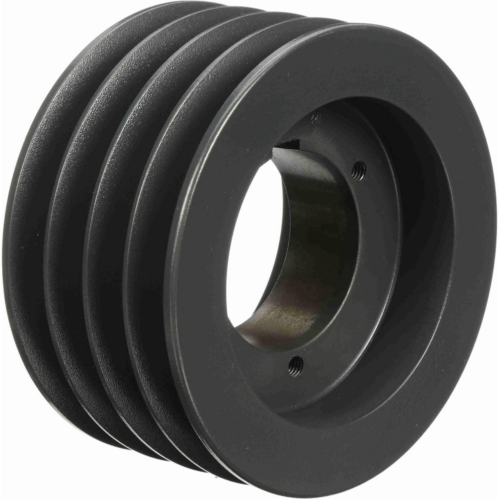 Browning 4B5V58 4B5V58 4 Groove, 5/8 to 2-1/4 Bore Diam, 6.08" Outside Diam, QD Bushed V Belt Sheave Image