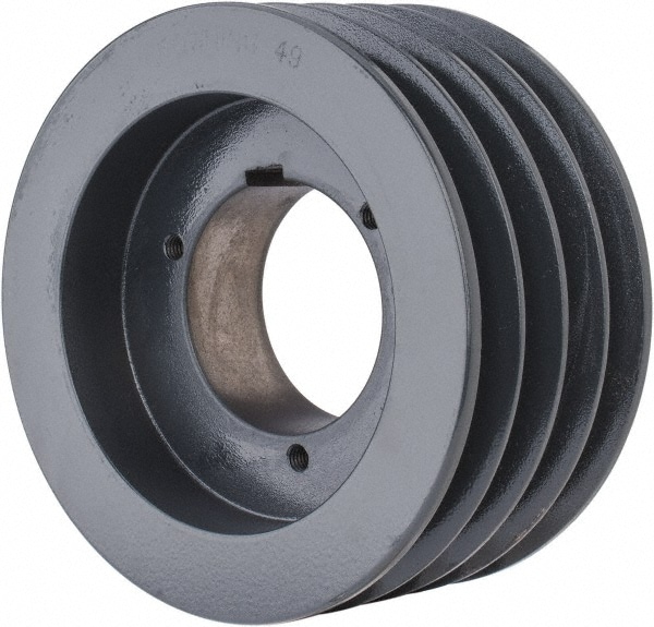 Browning 4B5V60 4B5V60 4 Groove, 5/8 to 2-1/4 Bore Diam, 6.28" Outside Diam, QD Bushed V Belt Sheave Image