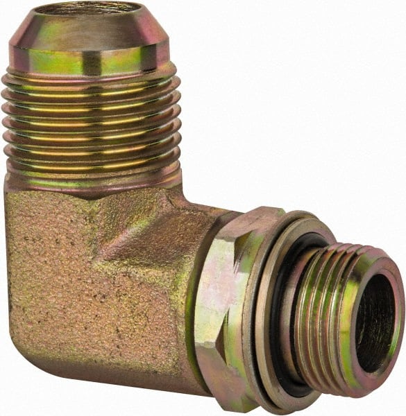 Voss - Industrial Pipe Adapter: 1/2″ Female Thread, M18 x 1.5 Male Thread,  Male Metric x FNPT - 84433523 - MSC Industrial Supply