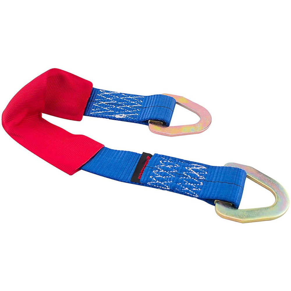 Web Sling: 2" Wide, 2' Long, 3,300 lb Vertical, 10,000 lb Choker