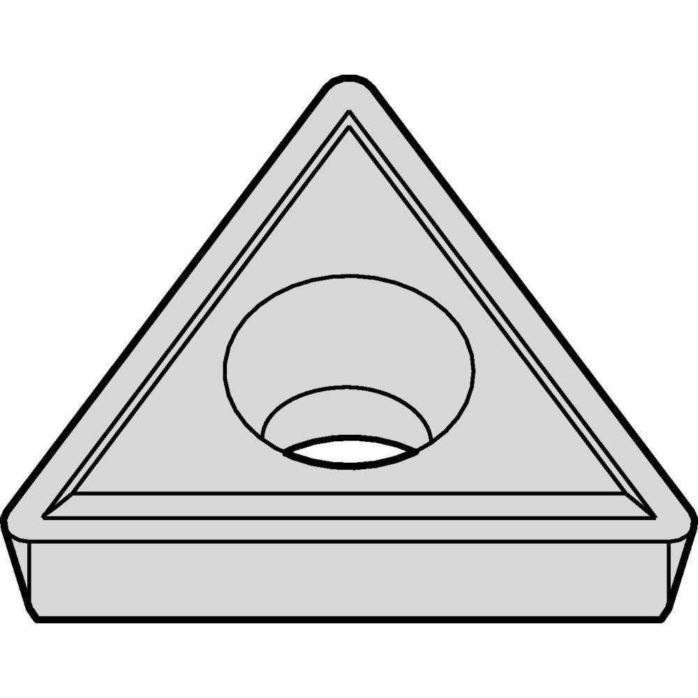 Kennametal | Screw-On Turning Insert: TPGM2152 KCP25C, Carbide - MT-TiCN Finish, Neutral, 60.00 deg T - Triangle, Series Screw-On Inserts | 5-Pack |