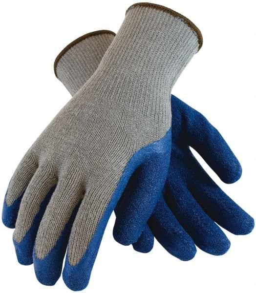 Size Large DS Safety Men’s Waterproof Thermal Winter Work Gloves Double Coated Nylon Reinforced Insulated Gloves with Acrylic Terry Brushed Lined and 15 Gaugeblue Hycool Firm Grip