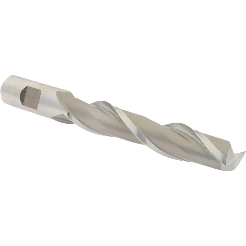 Hertel GG99914132 Square End Mill: 3/4 Dia, 4 LOC, 3/4 Shank Dia, 6-1/4 OAL, 2 Flutes, High Speed Steel Image