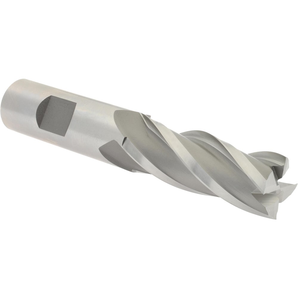 Hertel GG99914134 Square End Mill: 3/4 Dia, 2 LOC, 3/4 Shank Dia, 4-1/4 OAL, 4 Flutes, High Speed Steel Image