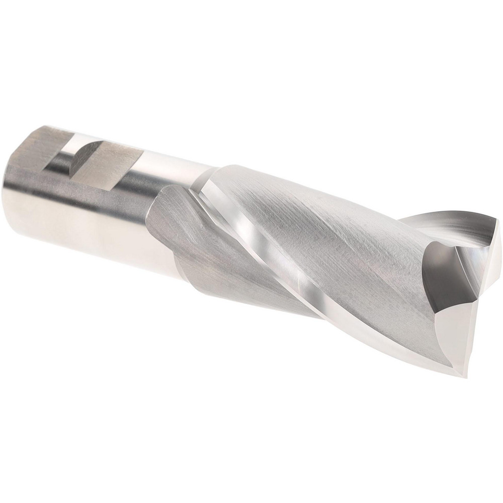 Hertel GG99914165 Square End Mill: 1-5/8" Dia, 2 Flutes, 3" LOC, High Speed Steel, 30 &deg; Helix Image