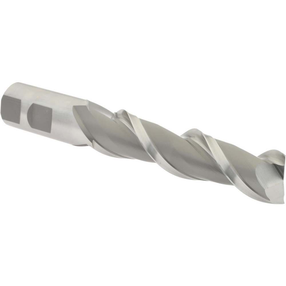 Hertel GG071056 Square End Mill: 7/8 Dia, 3-1/2 LOC, 7/8 Shank Dia, 5-3/4 OAL, 2 Flutes, High Speed Steel Image
