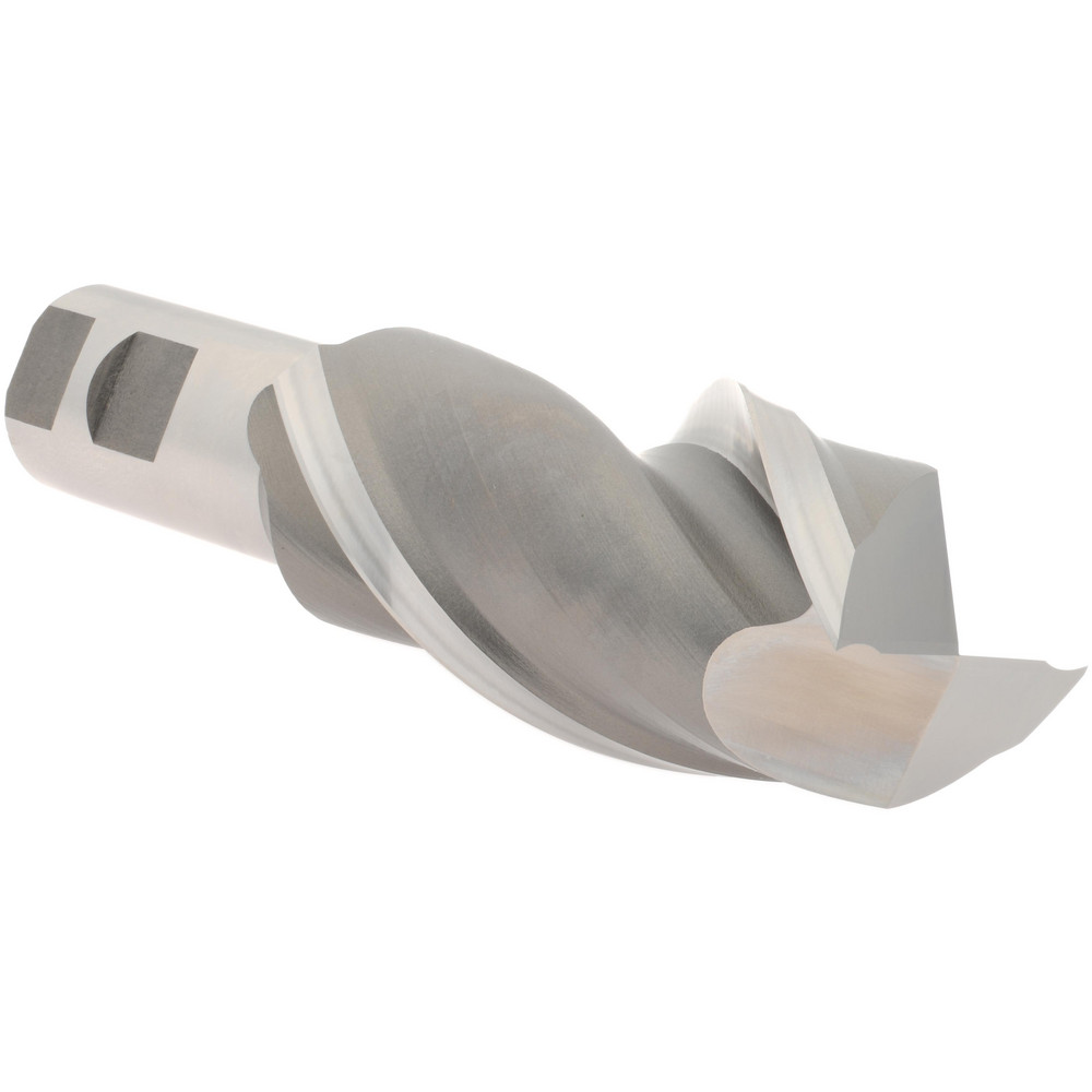 Hertel GG071200 Square End Mill: 2 Dia, 4 LOC, 1-1/4 Shank Dia, 6-1/2 OAL, 2 Flutes, High Speed Steel Image