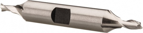 Hertel GG99914175 Square End Mill: 5/32 Dia, 15/64 LOC, 3/8 Shank Dia, 2-3/4 OAL, 2 Flutes, High Speed Steel Image