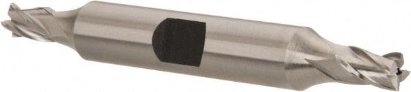 Hertel GG99914182 Square End Mill: 7/32 Dia, 21/64 LOC, 3/8 Shank Dia, 2-7/8 OAL, 4 Flutes, High Speed Steel Image