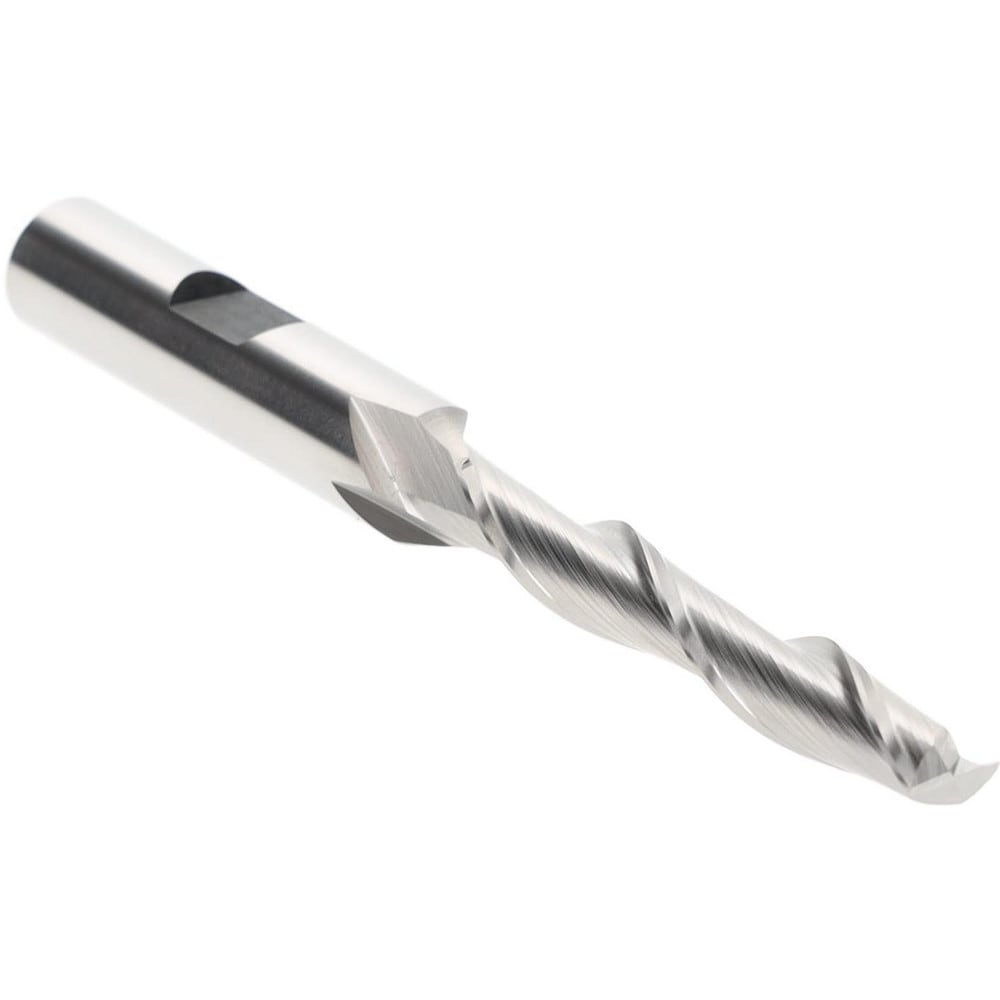 Hertel E299914096 Square End Mill: 9/32" Dia, 2 Flutes, 1-3/4" LOC, Cobalt, 30 ° Helix Image