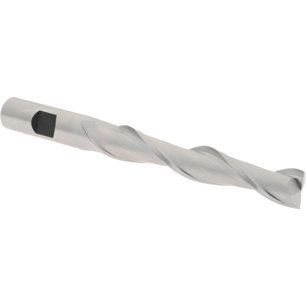 Hertel E299914100 Square End Mill: 1/2 Dia, 3 LOC, 1/2 Shank Dia, 5 OAL, 2 Flutes, Cobalt Image