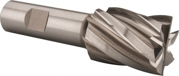 Hertel E299914039 Square End Mill: 1-3/16 Dia, 1-1/2 LOC, 3/4 Shank Dia, 3-7/8 OAL, 6 Flutes, Cobalt Image