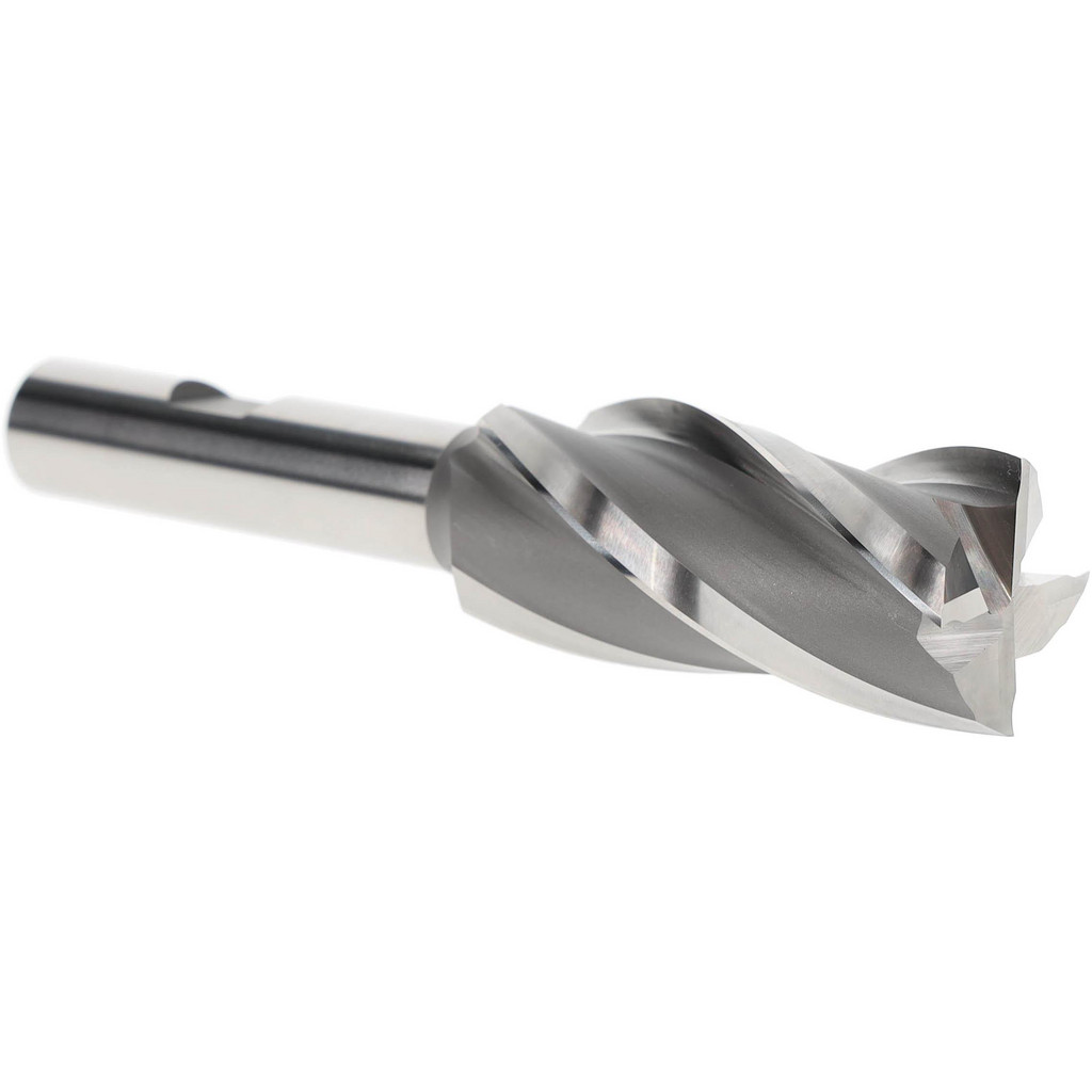 Hertel E299914047 Square End Mill: 7/8 Dia, 1-7/8 LOC, 1/2 Shank Dia, 4 OAL, 4 Flutes, Cobalt Image