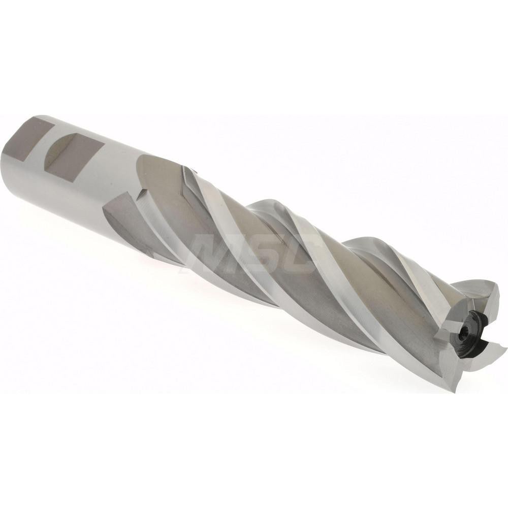 Hertel E2034064 Square End Mill: 1 Dia, 4 LOC, 1 Shank Dia, 6-1/2 OAL, 4 Flutes, Cobalt Image