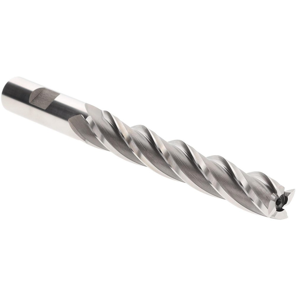 Hertel E2036040 Square End Mill: 5/8" Dia, 4 Flutes, 4" LOC, Cobalt, 30 ° Helix Image