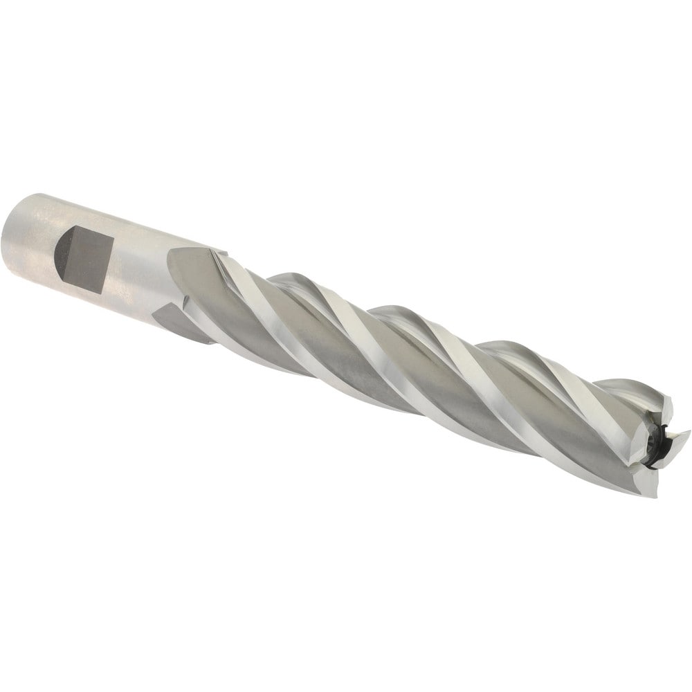 Hertel E2036048 Square End Mill: 3/4 Dia, 4 LOC, 3/4 Shank Dia, 6-1/4 OAL, 4 Flutes, Cobalt Image