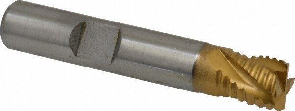 OSG4300500 5//8 Roughing Cut Cobalt HSS End Mill 1-5//8 LOC 3-Flute PART NO Bright Finish 3-3//4 OAL OSG Series 430