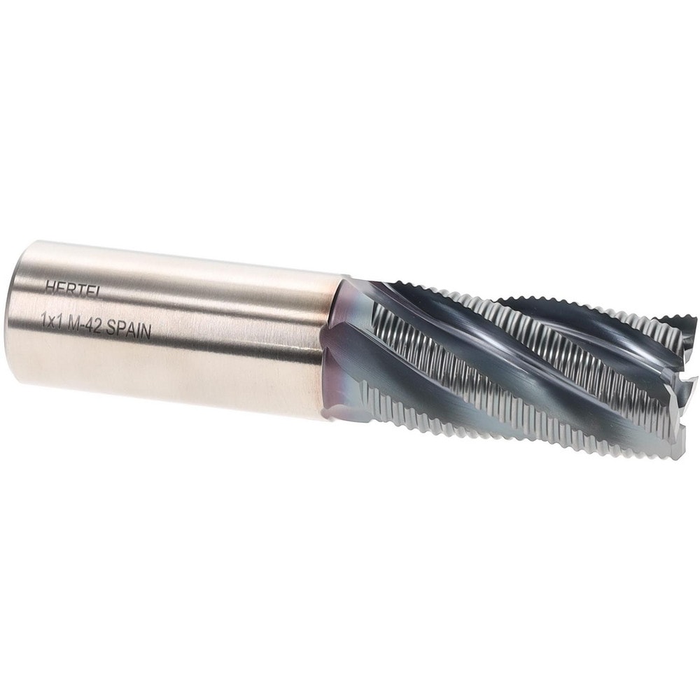 Hertel 84511906 Square End Mill: 1" Dia, 5 Flutes, 2" LOC, Cobalt, 30 ° Helix Image