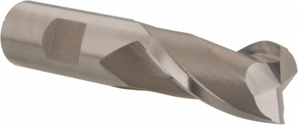 Hertel E2030952 Square End Mill: 13/16 Dia, 1-1/2 LOC, 3/4 Shank Dia, 3-3/4 OAL, 2 Flutes, Cobalt Image