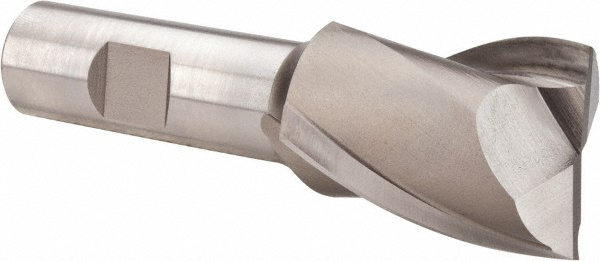 Hertel E2030921 Square End Mill: 1-1/4 Dia, 1-5/8 LOC, 3/4 Shank Dia, 3-7/8 OAL, 2 Flutes, Cobalt Image