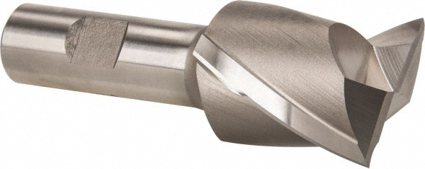 Hertel E299914028 Square End Mill: 1-1/2 Dia, 1-5/8 LOC, 3/4 Shank Dia, 3-7/8 OAL, 2 Flutes, Cobalt Image