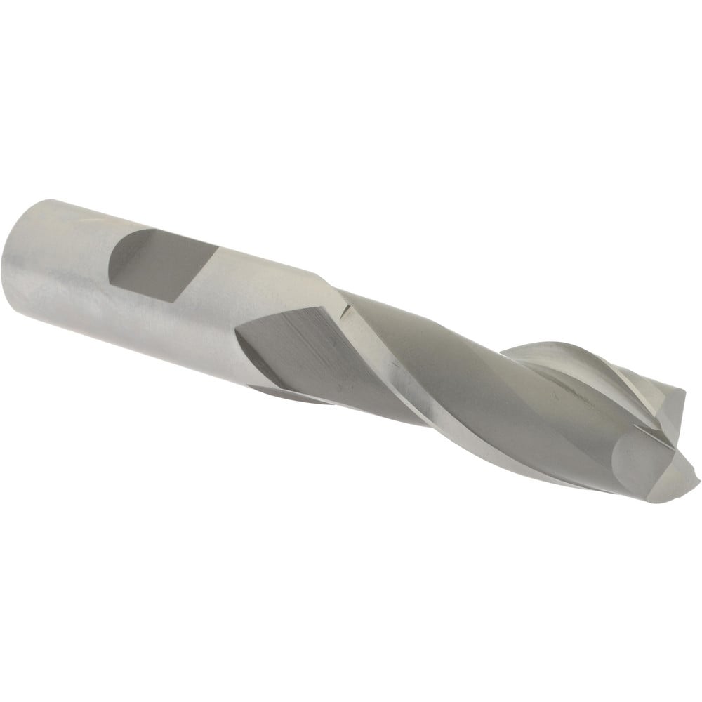 Hertel E299915980 Square End Mill: 5/8 Dia, 1-5/8 LOC, 5/8 Shank Dia, 3-3/4 OAL, 2 Flutes, Cobalt Image