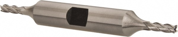 Hertel E2051008 Square End Mill: 1/8 Dia, 3/8 LOC, 3/8 Shank Dia, 3-1/16 OAL, 4 Flutes, Cobalt Image