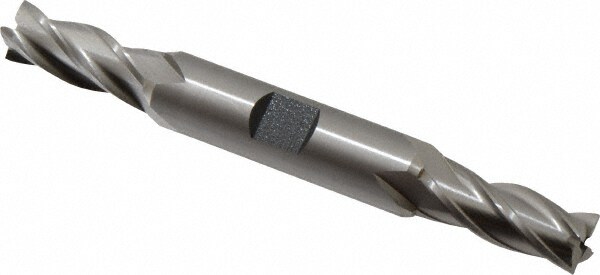 Hertel E2051026 Square End Mill: 13/32 Dia, 1 LOC, 1/2 Shank Dia, 4-1/8 OAL, 4 Flutes, Cobalt Image