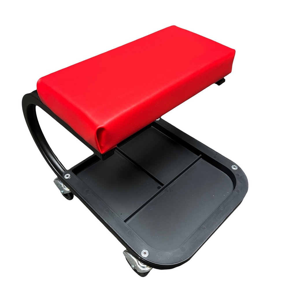 400 Lb Capacity, 4 Wheel Creeper Seat with Tray