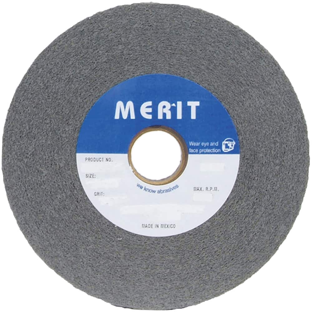 Merit Abrasives 5539533812 Deburring Wheel:  Density 7, Silicon Carbide 