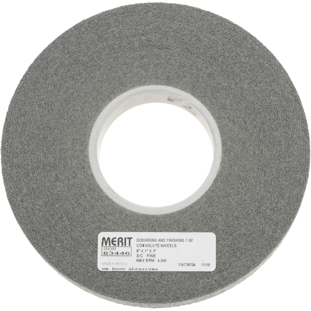 Merit Abrasives 5539563446 Deburring Wheel:  Density 7, Silicon Carbide Image