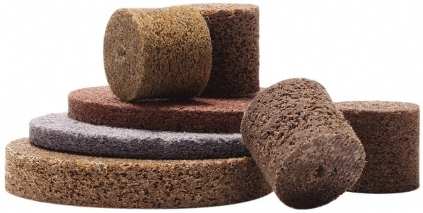 Merit Abrasives 63642593980 Deburring Wheel:  Density 6, Aluminum Oxide Image