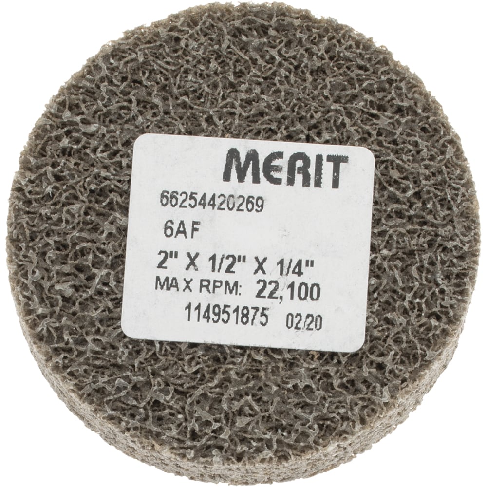 Deburring Wheel: Density 6, Aluminum Oxide