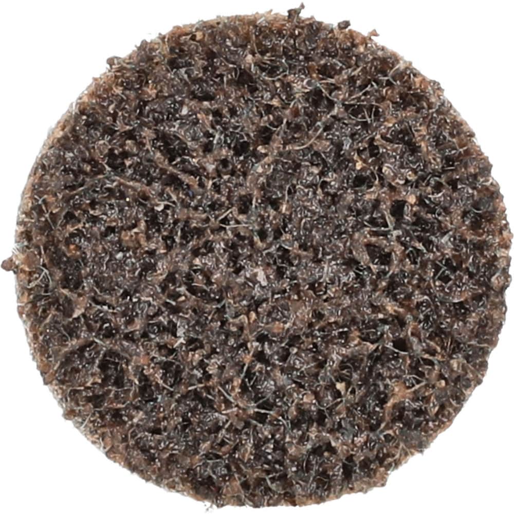 Quick-Change Disc: Power-Lock Type 3, 1" Disc Dia, Aluminum Oxide, Non-Woven