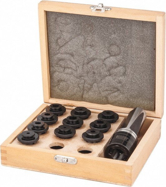 11 Piece, 1 Inch Shank Diameter, Tension and Compression, Tapping Chuck Set