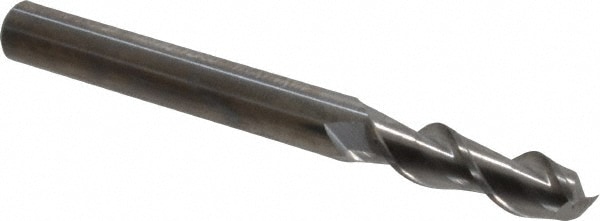 Guhring 9031740063500 Square End Mill: 1/4 Dia, 3/4 LOC, 1/4 Shank Dia, 2-1/2 OAL, 2 Flutes, Solid Carbide Image