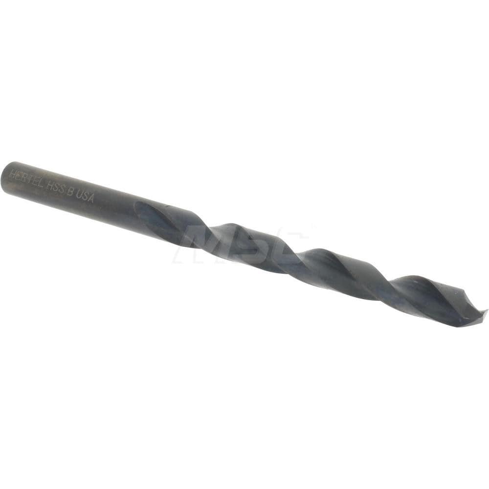 Hertel - Jobber Drill: Letter B, 135 Deg Point, High Speed Steel | MSC ...