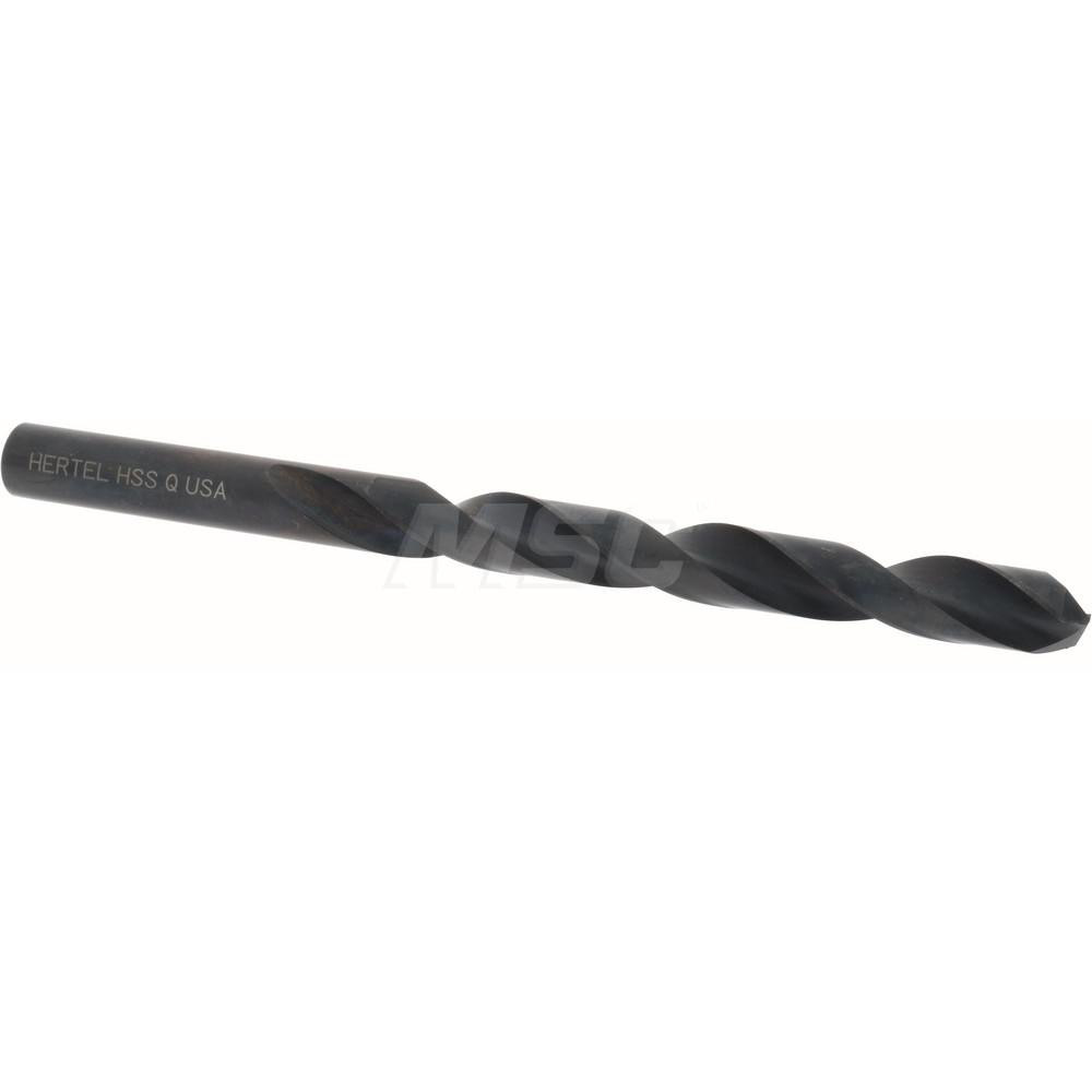 Hertel Jobber Drill Letter Q, 135 deg Point, High Speed Steel MSC