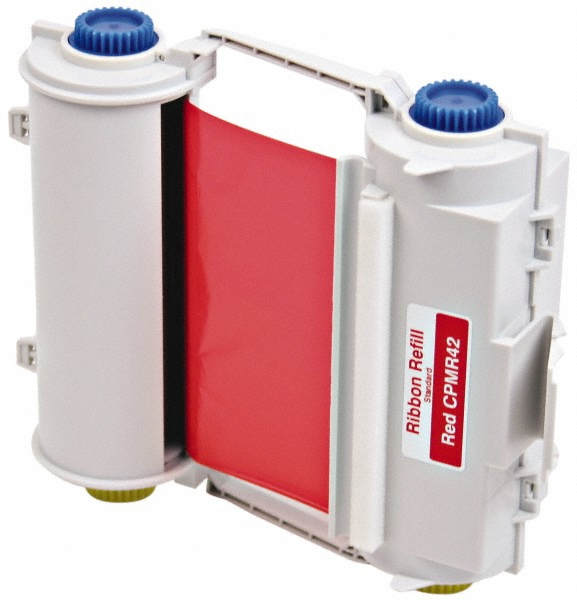 NMC 421/32" x 164' Red Resin Ribbon Outdoor Refill Cartridge